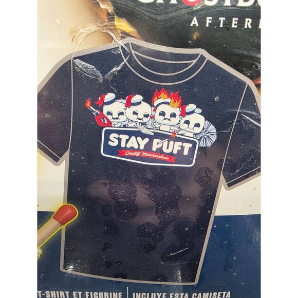 Funko Pop! Tees Ghostbusters Afterlife Stay Puft Unisex T-Shirt & Vinyl Figure S - Picture 6 of 8